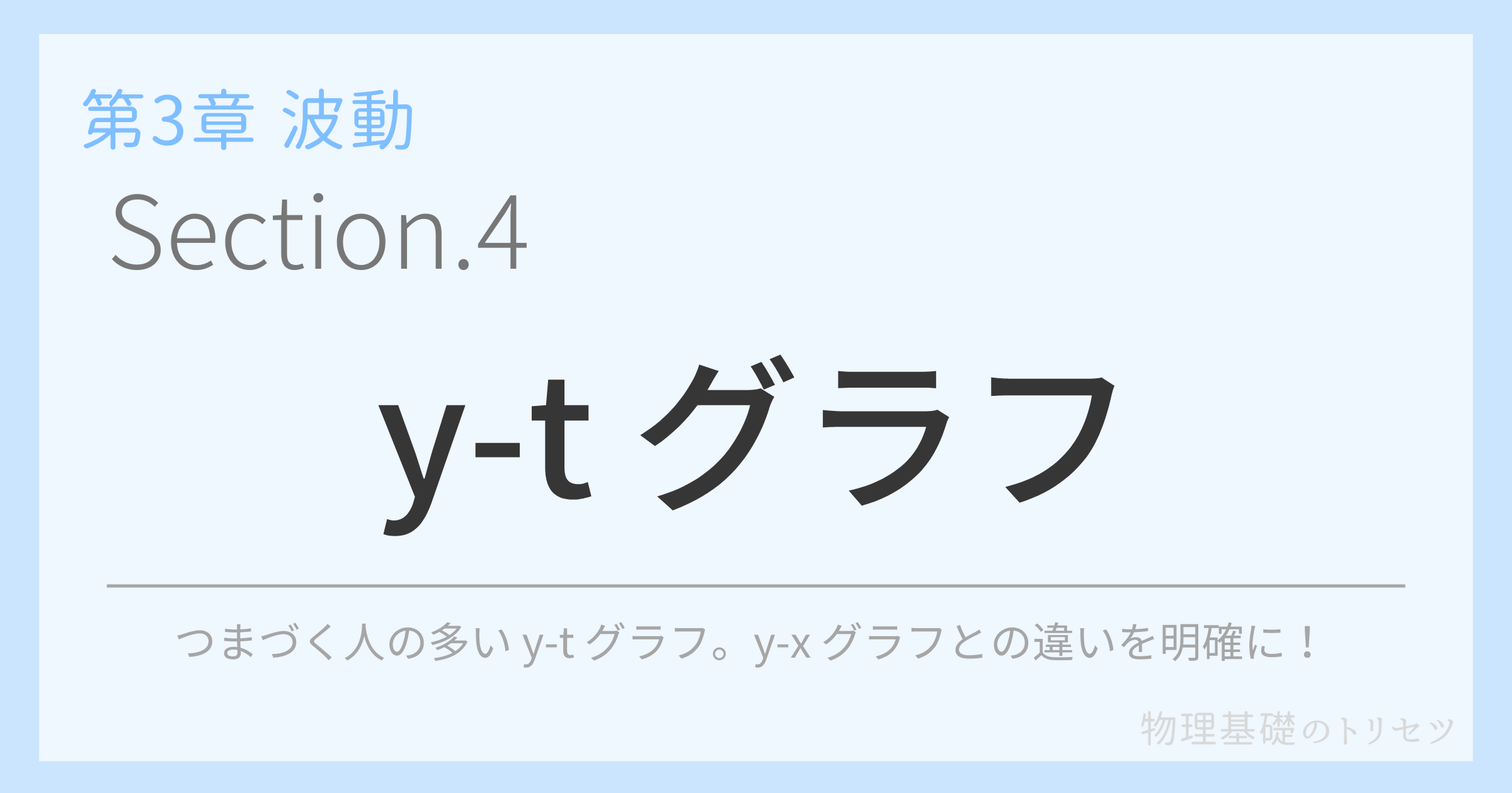 y-t グラフ